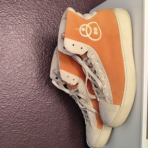 Po-zu star wars orange bb8 high top sneakers
